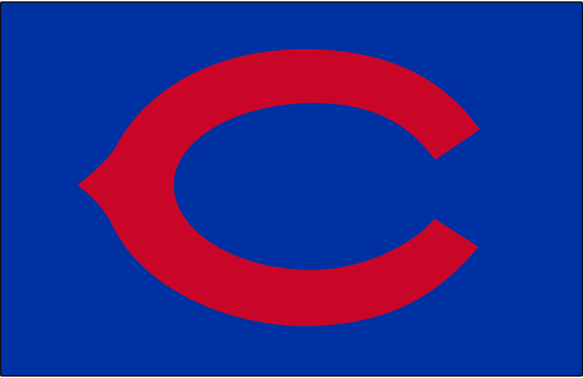 Chicago Cubs 1940-1956 Cap Logo fabric transfer